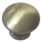 Jalador perilla plana bronce ant. 30mm