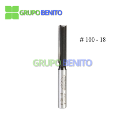 Fresa para ruteadora Recta 1/4"X1/4" Timberline