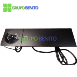 Caja de conexión negro (C/CARGA INALAMBRICA + 2 TOMAS + 2 USB CARGA + 1 USB + 1 HDMI)