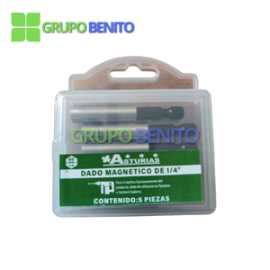 Adaptador magnetico 1/4