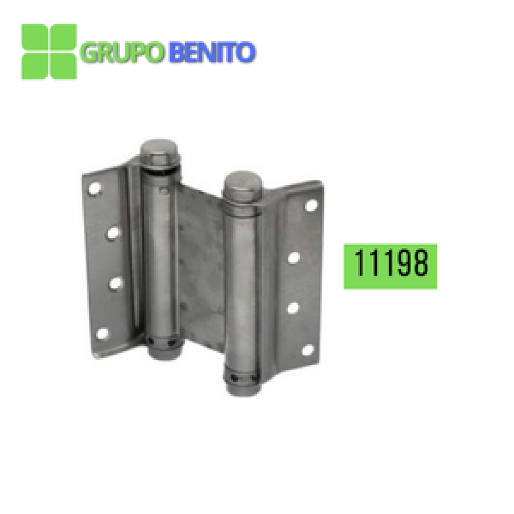 Bisagra Doble Efecto Pared - 3" Camel