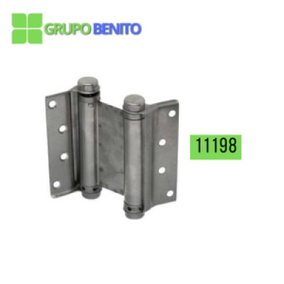 Bisagra Doble Efecto Pared - 3" Camel