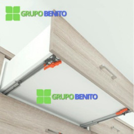 Corredera Oculto Excel Push Open 18" - Benito