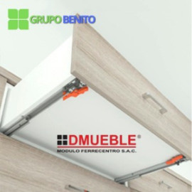 Corredera Oculto Excel Cierre Lento 14" -  Dmueble