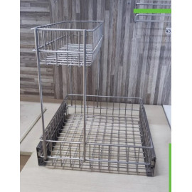 Canastilla Doble Inox
