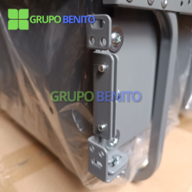 Tacho Doble P/Basura para Tapa Frontal de Melamina