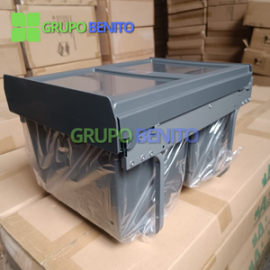 Tacho Doble P/Basura